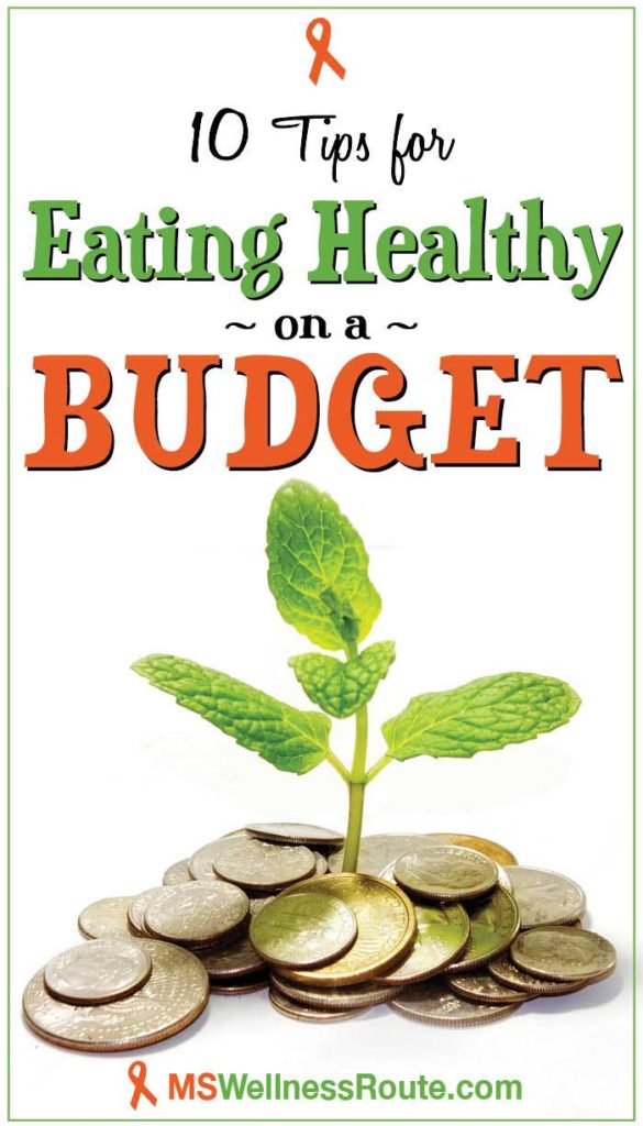 Use these 10 tips for eating healthy on a budget. | #EatingHealthyOnABudget