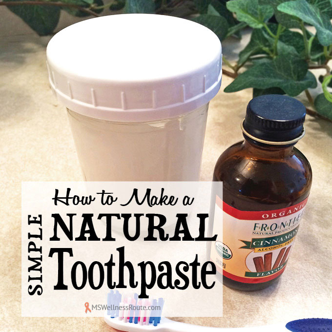 How to Make a Simple Natural Toothpaste