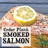 Cedar Plank Smoked Salmon