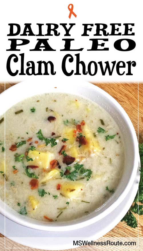 Dairy Free Paleo Clam Chowder