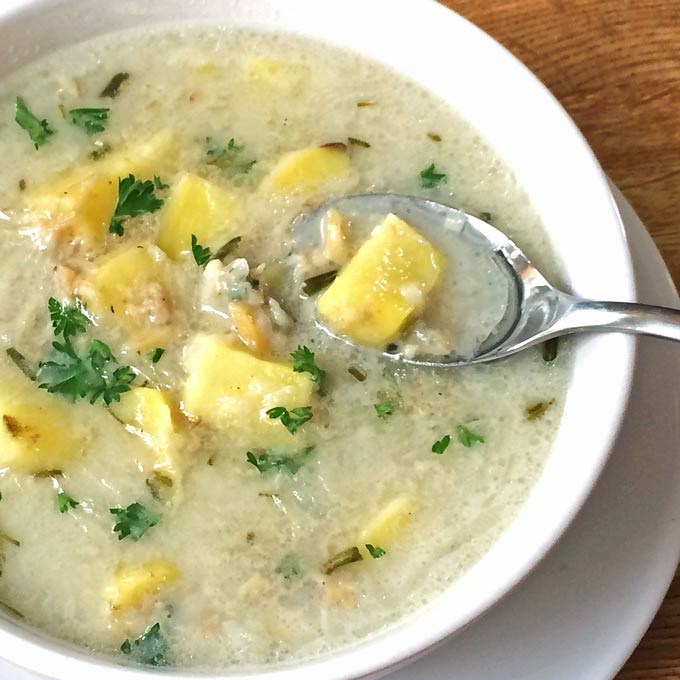 Dairy Free Paleo Clam Chowder