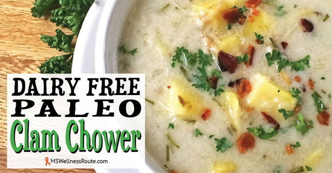 Dairy Free Paleo Clam Chowder