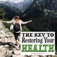 The Key To Restoring Your Health