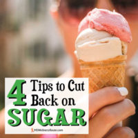 4 Tips to Cut Back on Sugar