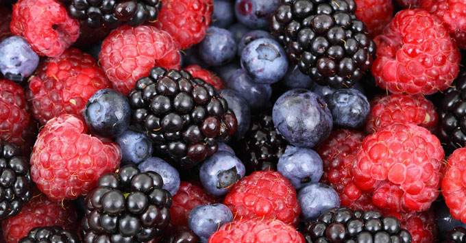 Mix of berries.